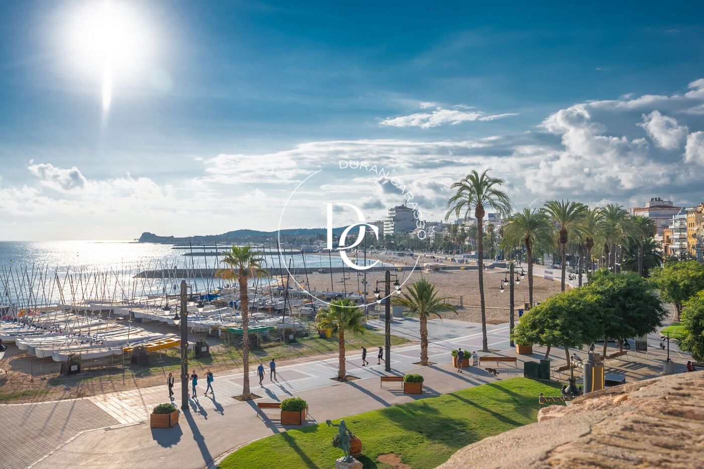 Furnished holiday rental flat with sea views in Sitges