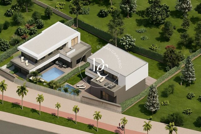 Parcela con proyecto y licencia de obra en venta en La Plana, Sitges