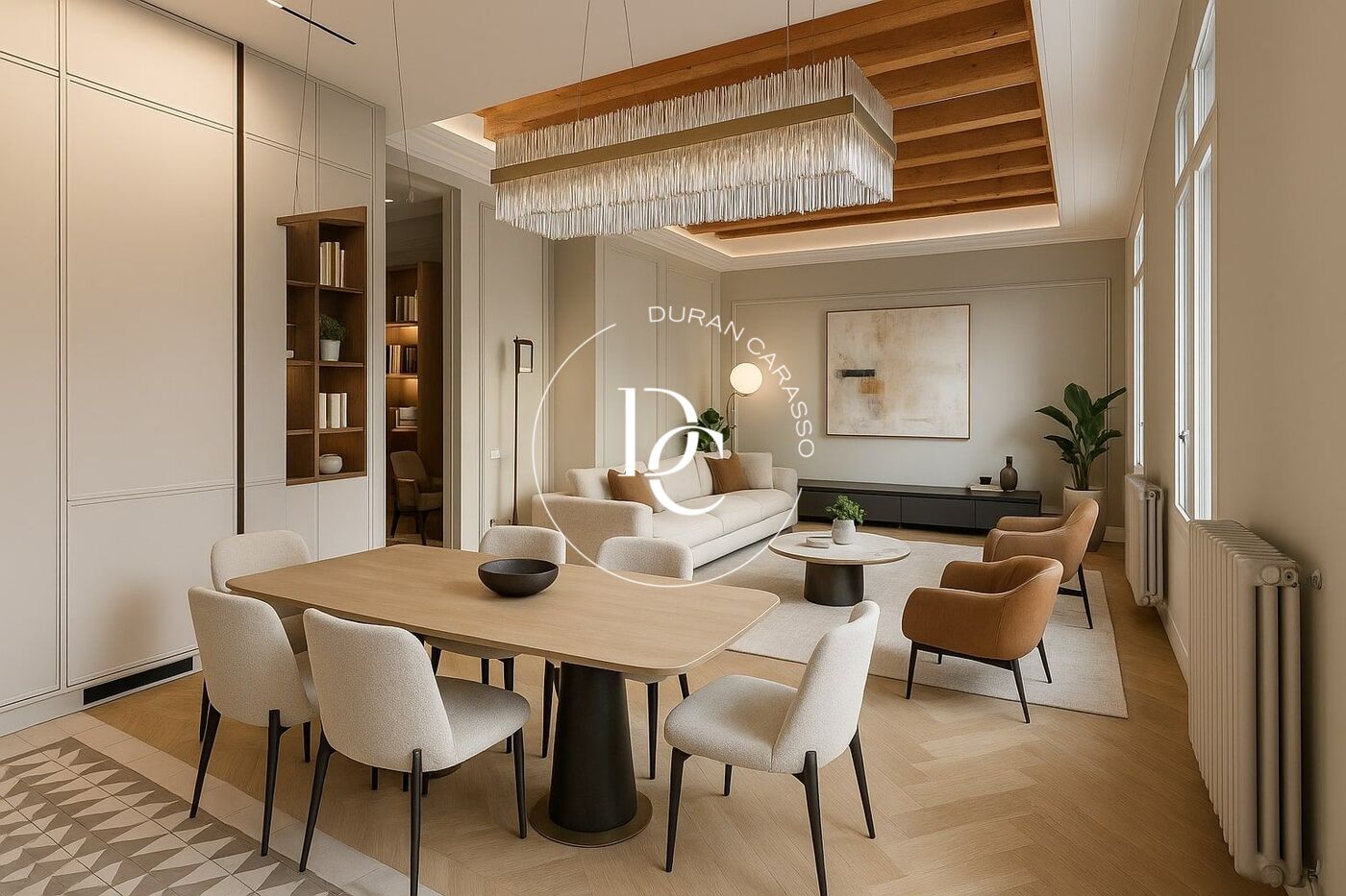 Luxury flat with views and terrace for sale in La Dreta de l'Eixample, Barcelona