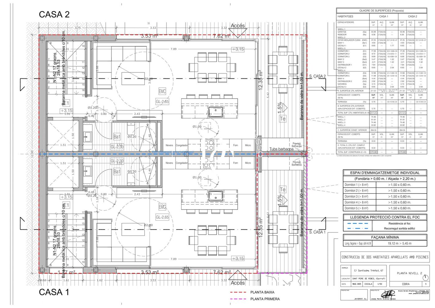 Exclusiva casa de lujo en Vallpineda, Sitges