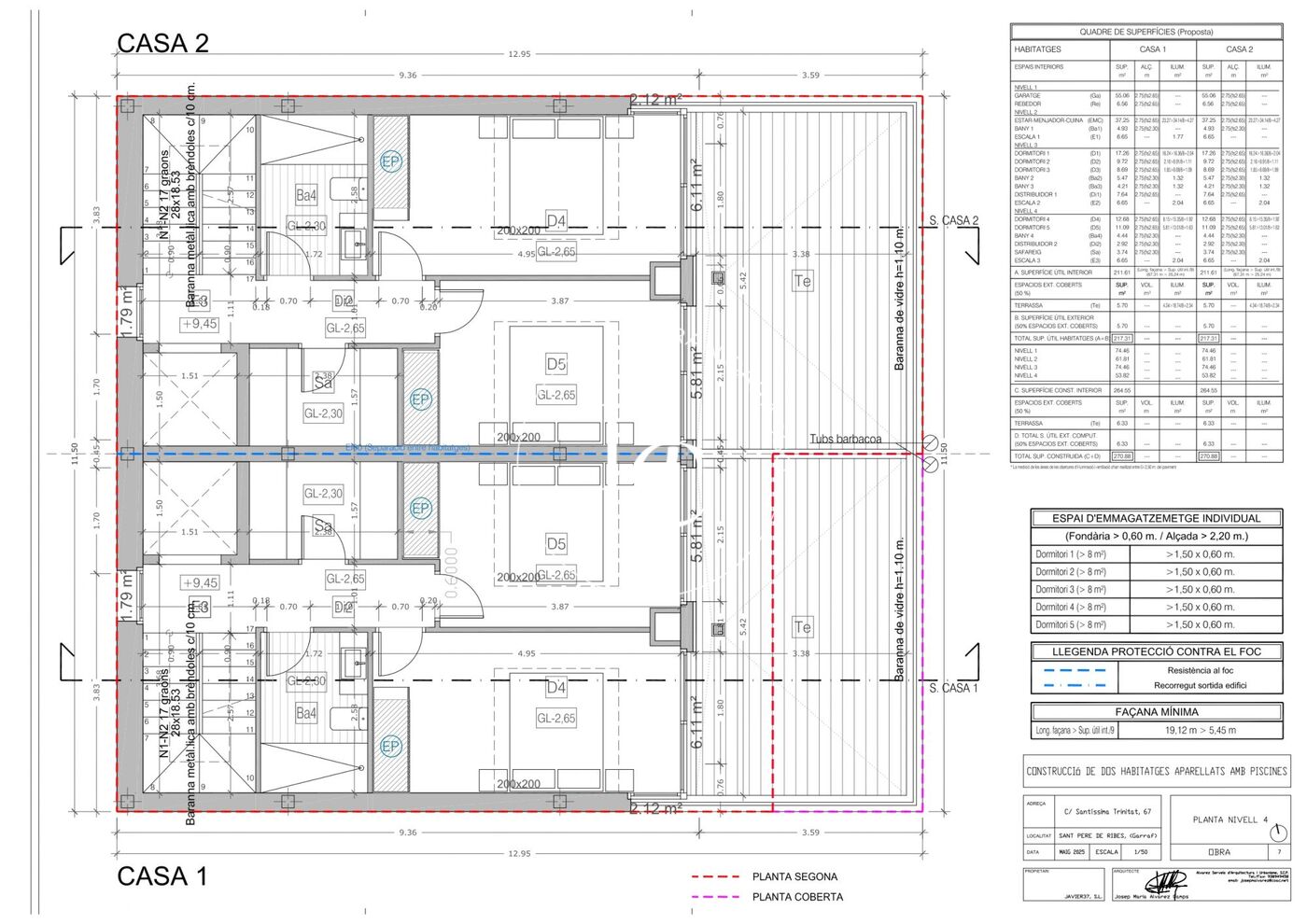 Exclusiva casa de lujo en Vallpineda, Sitges