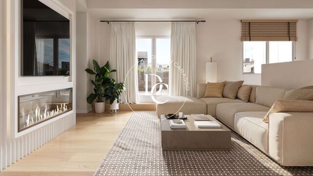 115 sqm attic with views and terrace for sale in Vila de Gràcia, Barcelona