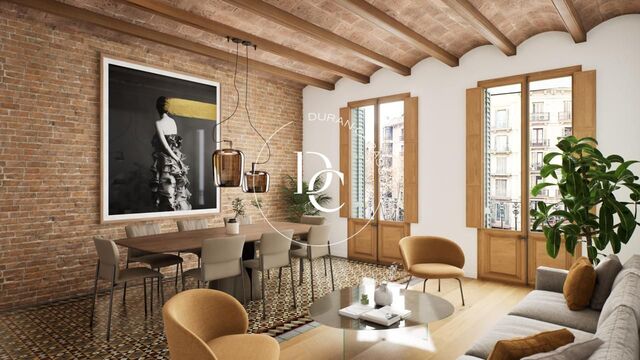 Brand-new apartment for sale next to Rambla de Catalunya