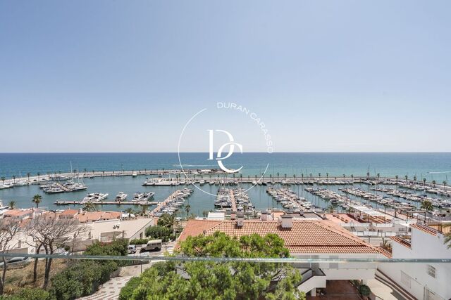 Lovely, exclusive penthouse overlooking Sitges port