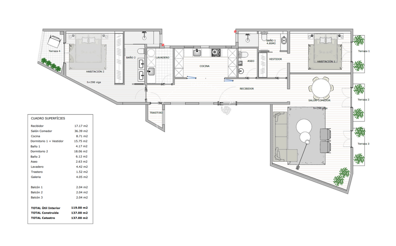 Piso de lujo en venta en La Dreta de l'Eixample, Barcelona