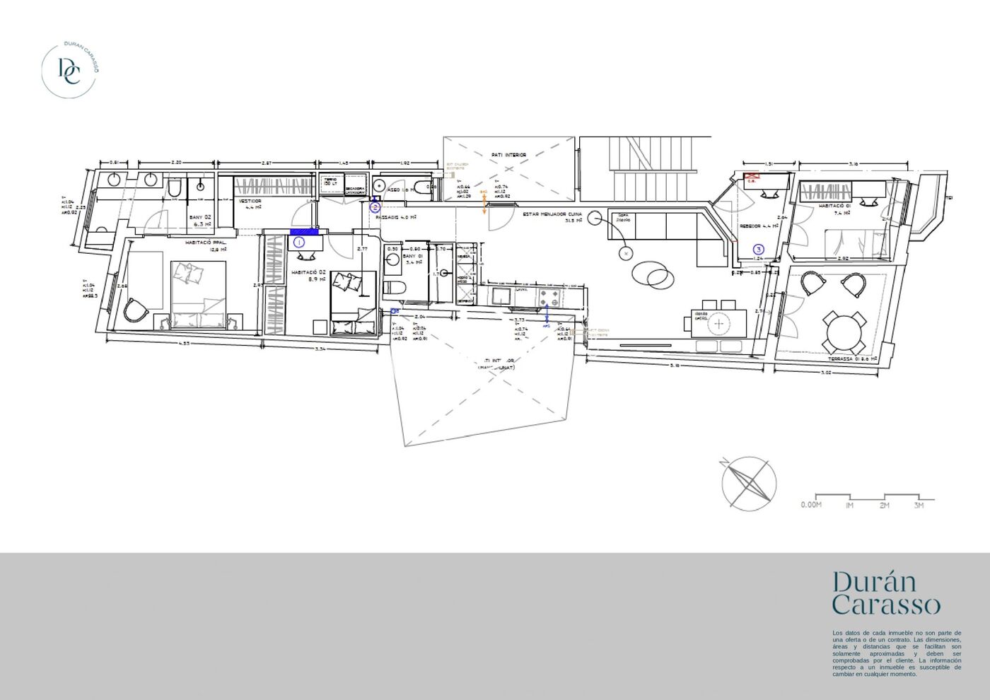 Maravilloso ático nuevo en la Bonanova