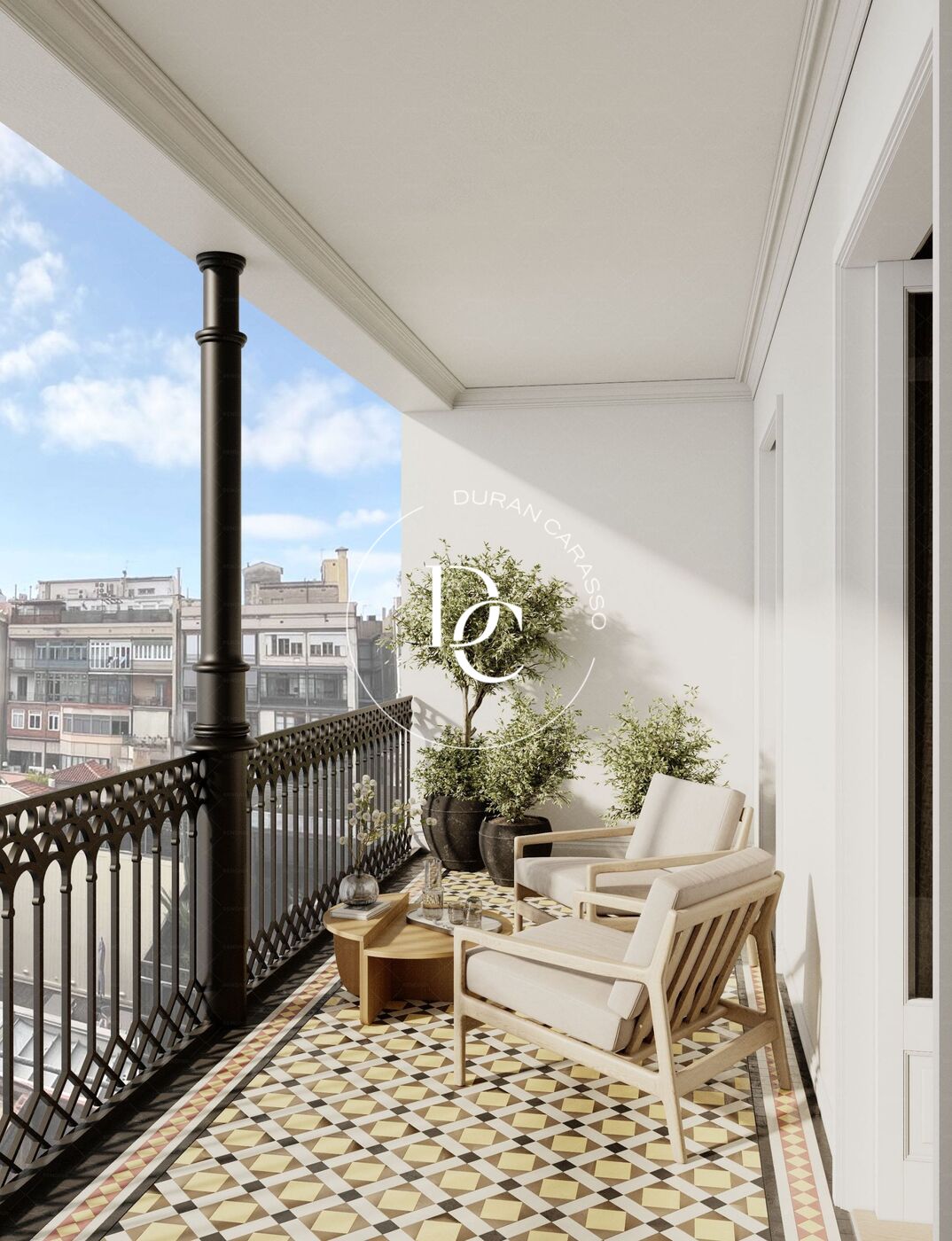 Luxury flat with terrace for sale in La Dreta de l'Eixample, Barcelona