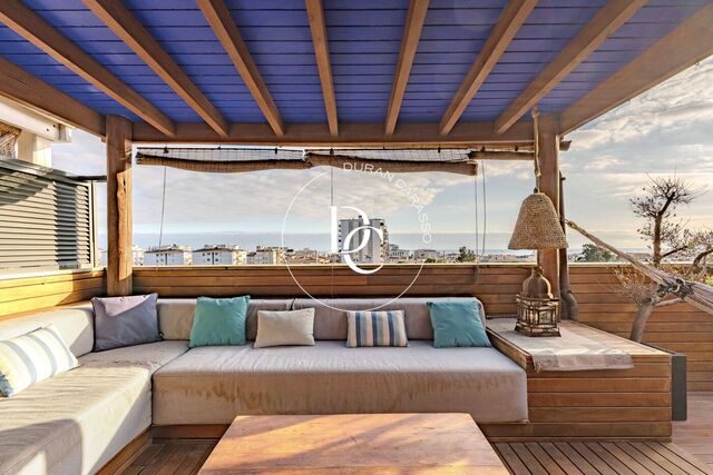 181 sqm luxury penthouse with views and terrace for sale in La Plana, Sitges
