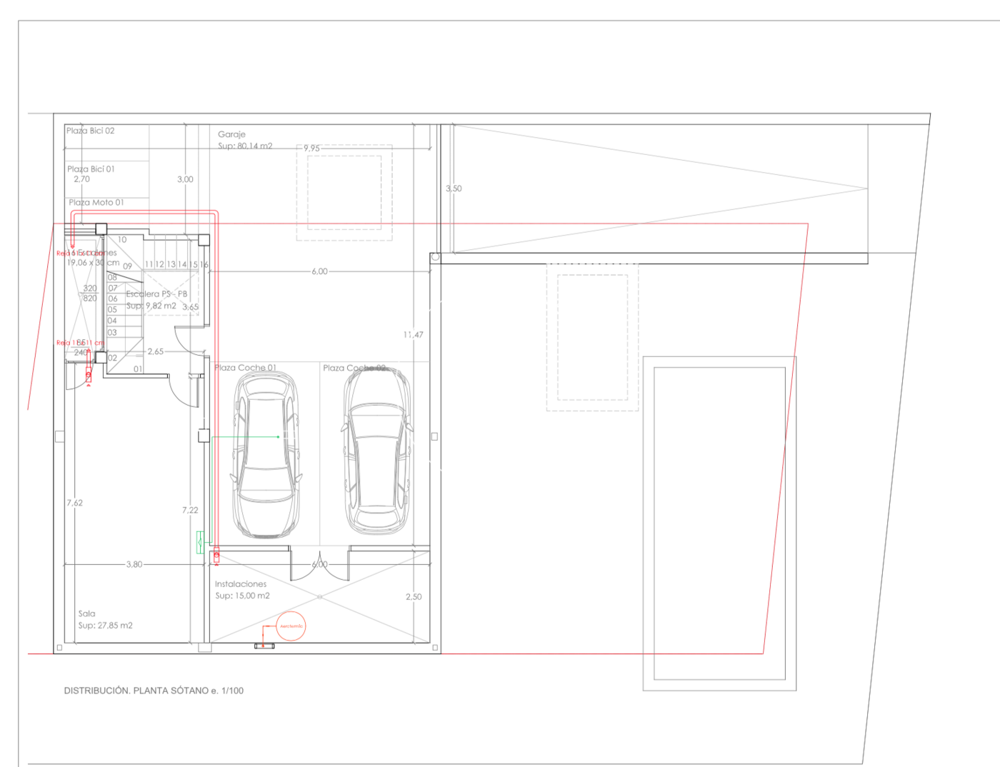 Parcel·la de 600 m² amb llicència i projecte per a habitatge unifamiliar a La Plana, Sitges