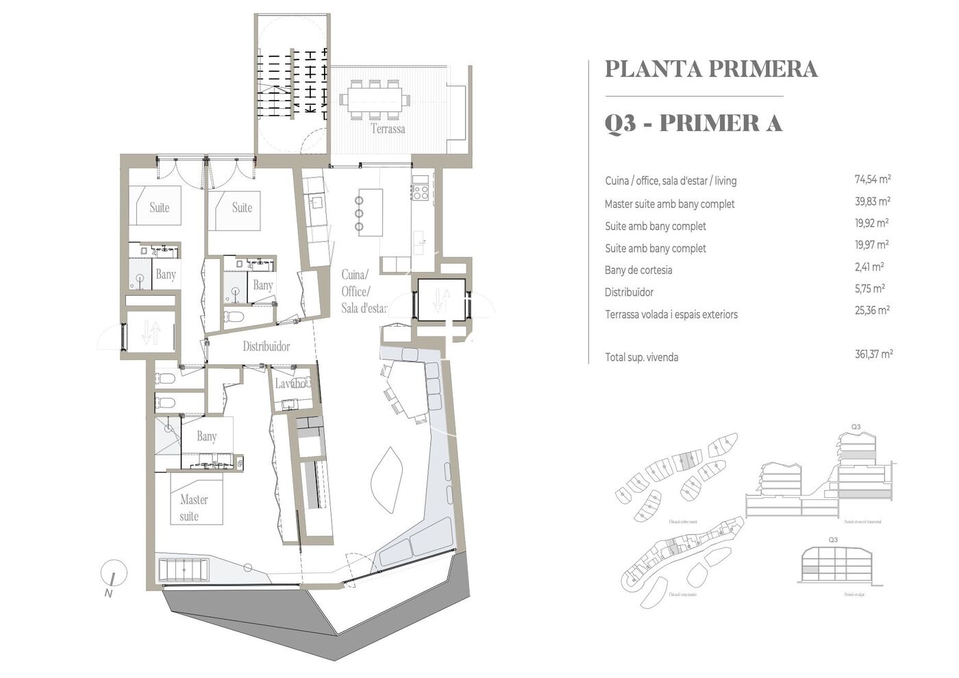 La Querola - Obra nueva de lujo con piscina en venta en Andorra la Vella