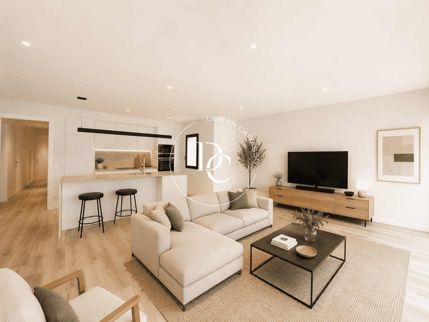 Appartement de luxe de 124 m2 avec vues à louer à Andorra la Vella