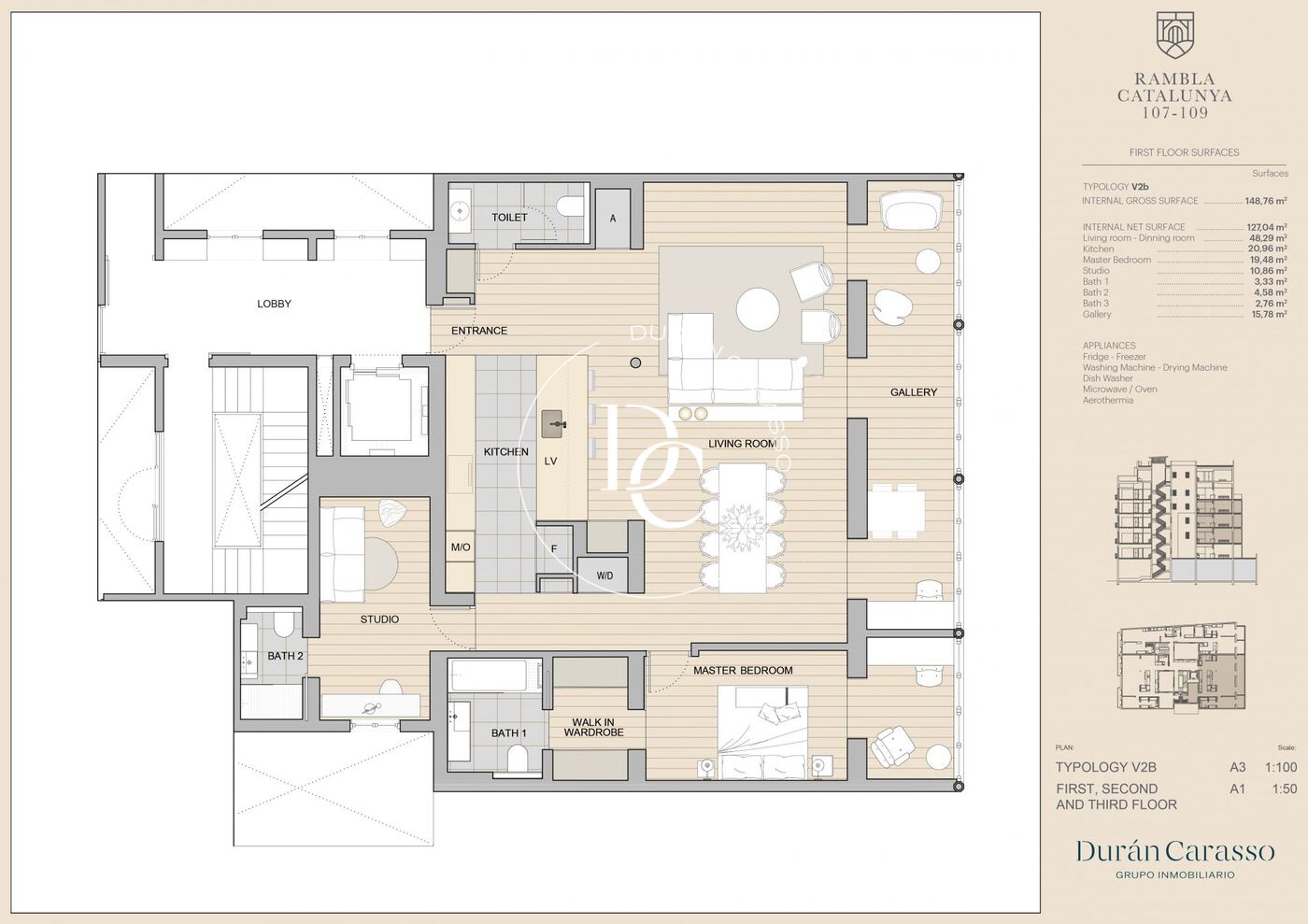 Luxury flat for sale in La Dreta de l'Eixample, Barcelona