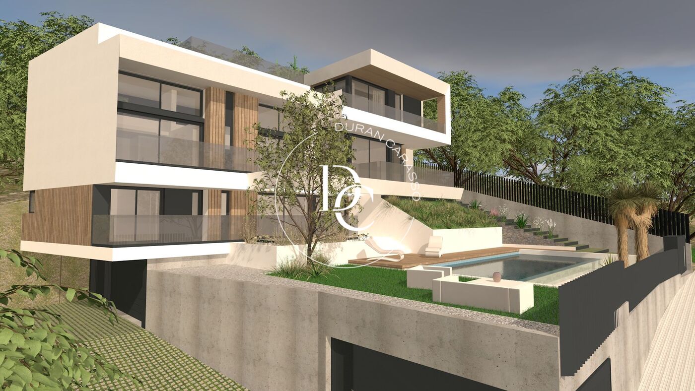 Parcela de 625 m² con proyecto y licencia para vivienda unifamiliar en Mas Alba