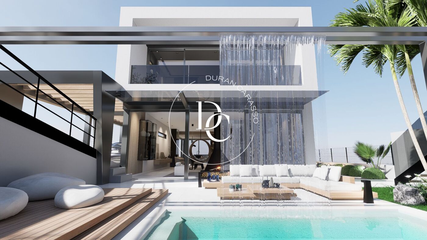 EXCLUSIVA VILLA DE OBRA NUEVA CON VISTAS AL MAR EN MAS ALBA, SANT PERE DE RIBES