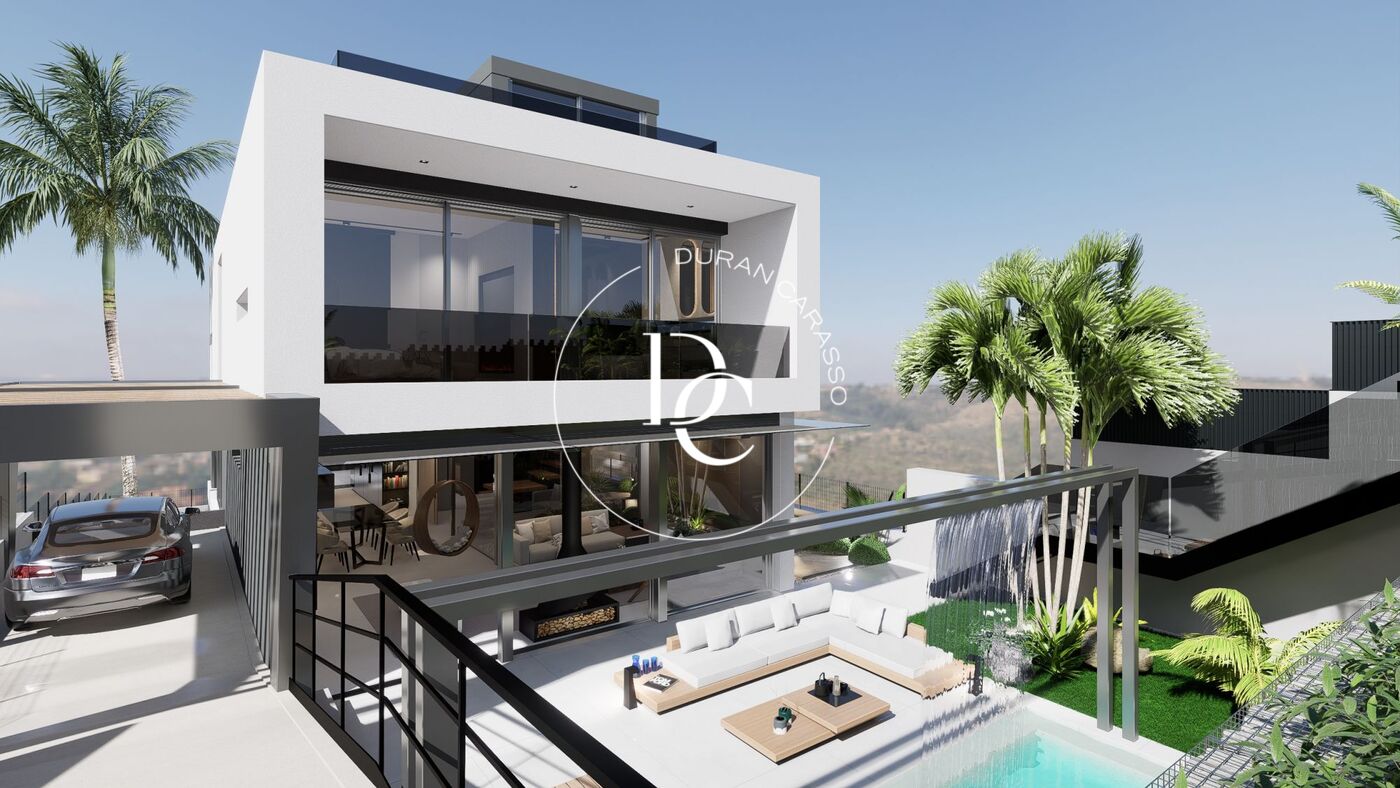 EXCLUSIVA VILLA DE OBRA NUEVA CON VISTAS AL MAR EN MAS ALBA, SANT PERE DE RIBES
