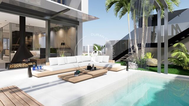 EXCLUSIVA VILLA DE OBRA NUEVA CON VISTAS AL MAR EN MAS ALBA, SANT PERE DE RIBES