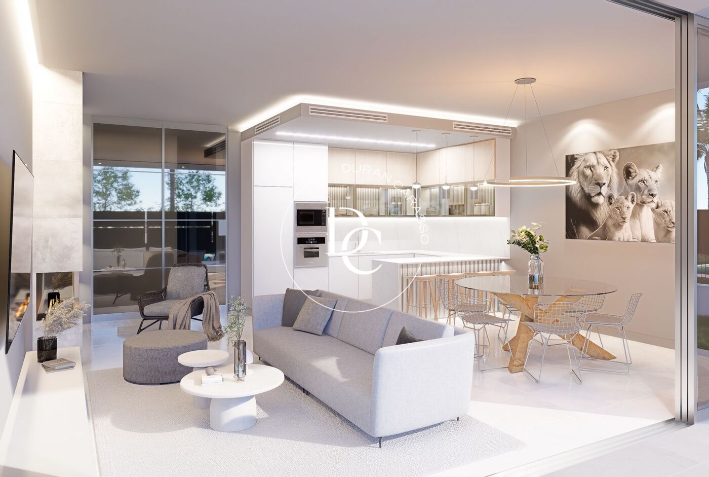 EXCLUSIVO CHALET DE OBRA NUEVA DE 4 HABITACIONES EN UNA SOLA PLANTA EN MAS ALBA