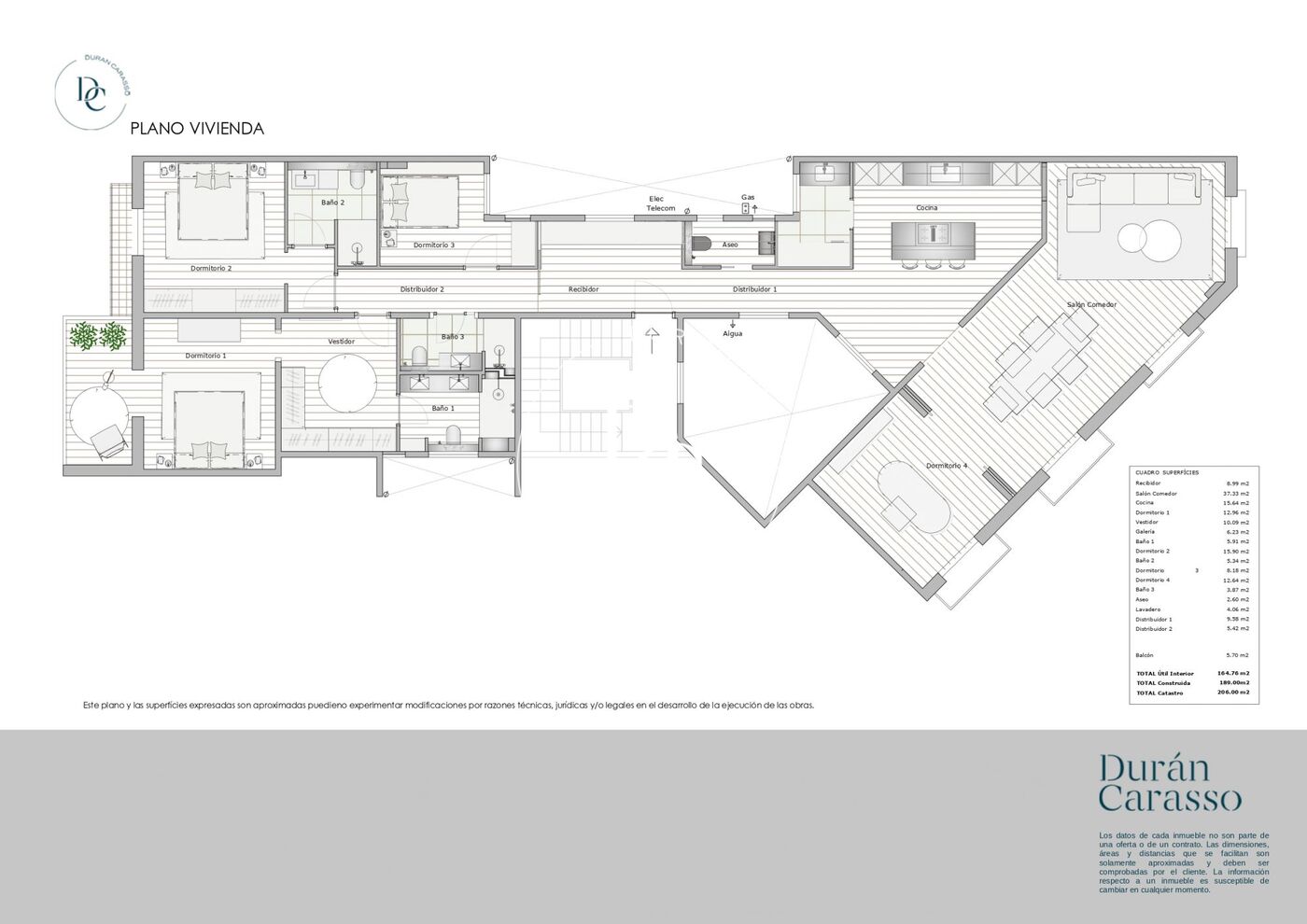 Piso en venta en calle Girona