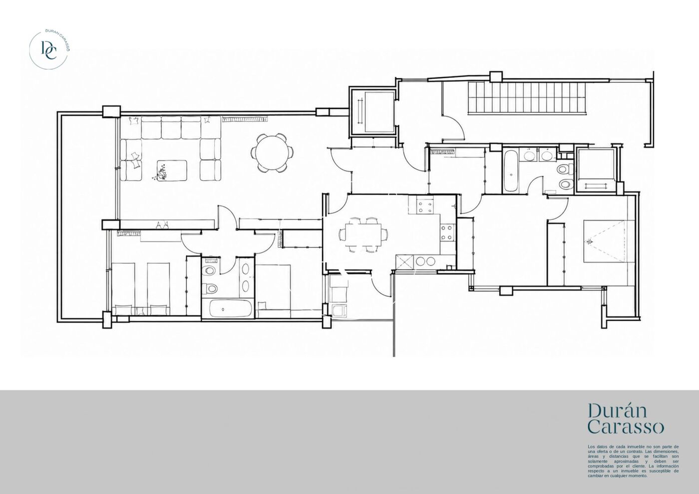 Piso en venta con terraza y parking en Sarrià