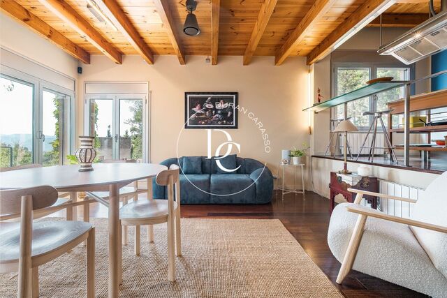Una casa de diseño rodeada de naturaleza, a pocos minutos de Barcelona