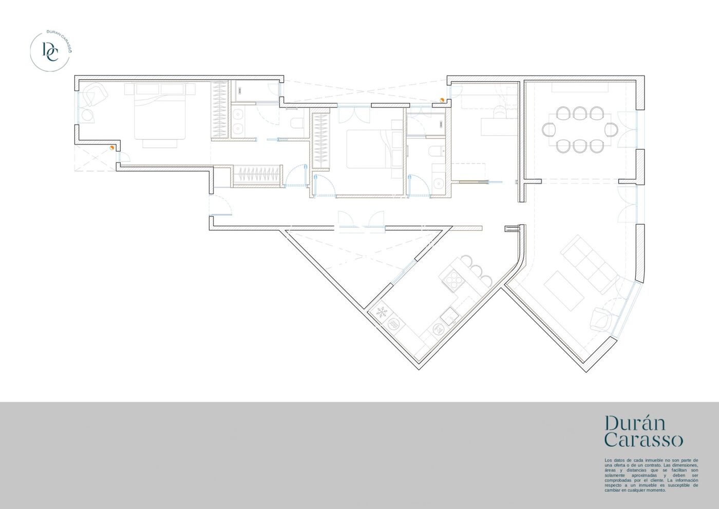 Appartement de luxe de 135 m2 avec vues à vendre à La Dreta de l'Eixample, Barcelona