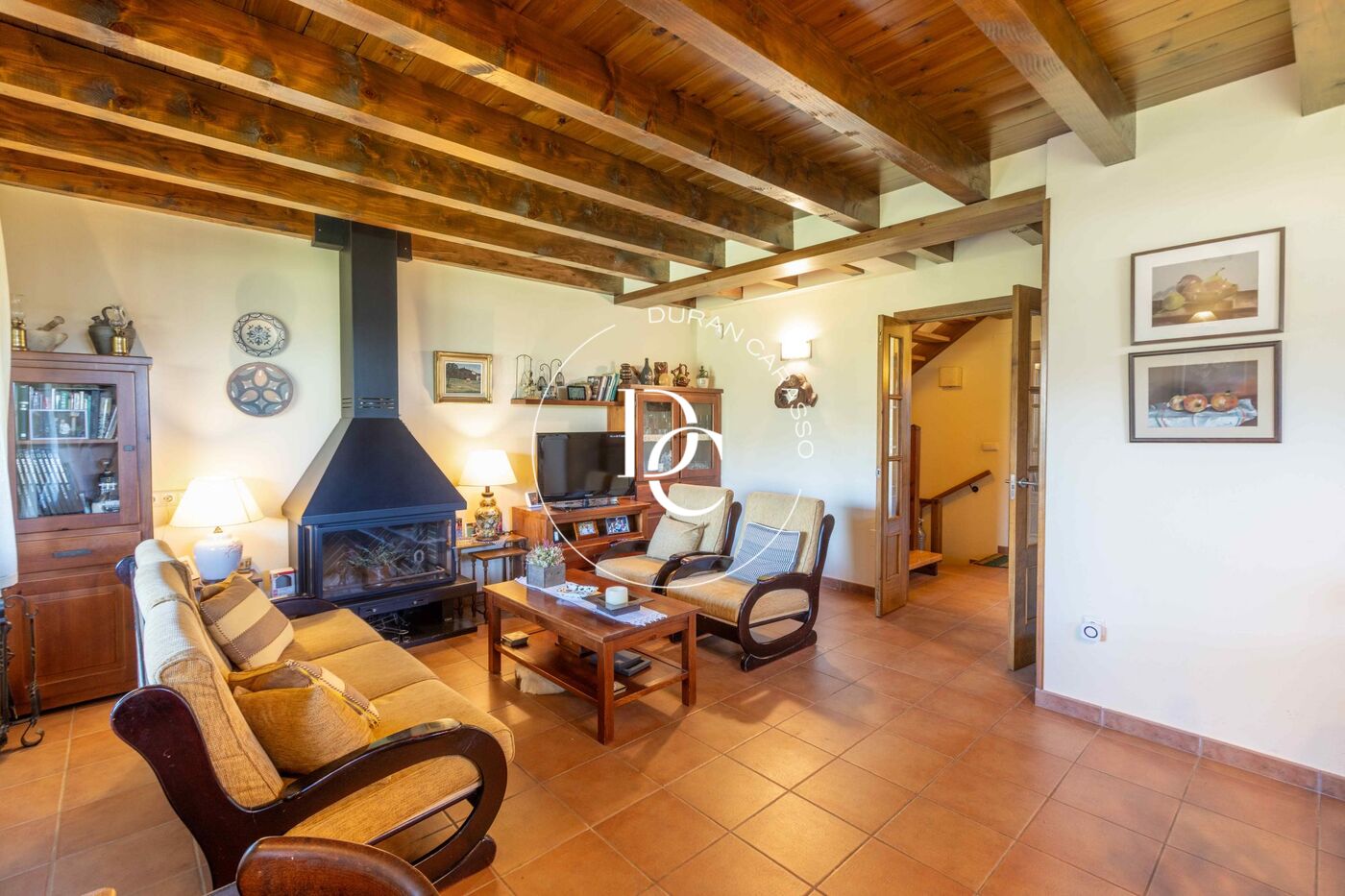 Preciosa casa amb jardí privat en venda a Prats i Sansor