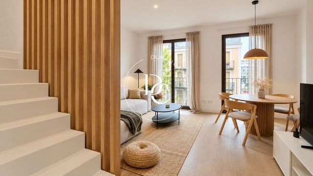 Ático con terraza a estrenar en El Poblenou
