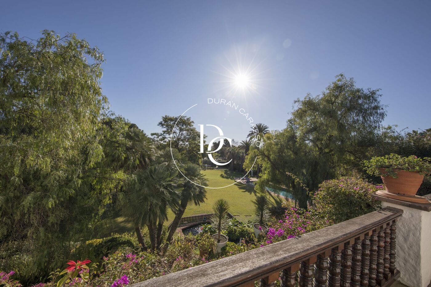 Villa with garden and pool in Terramar, Sitges