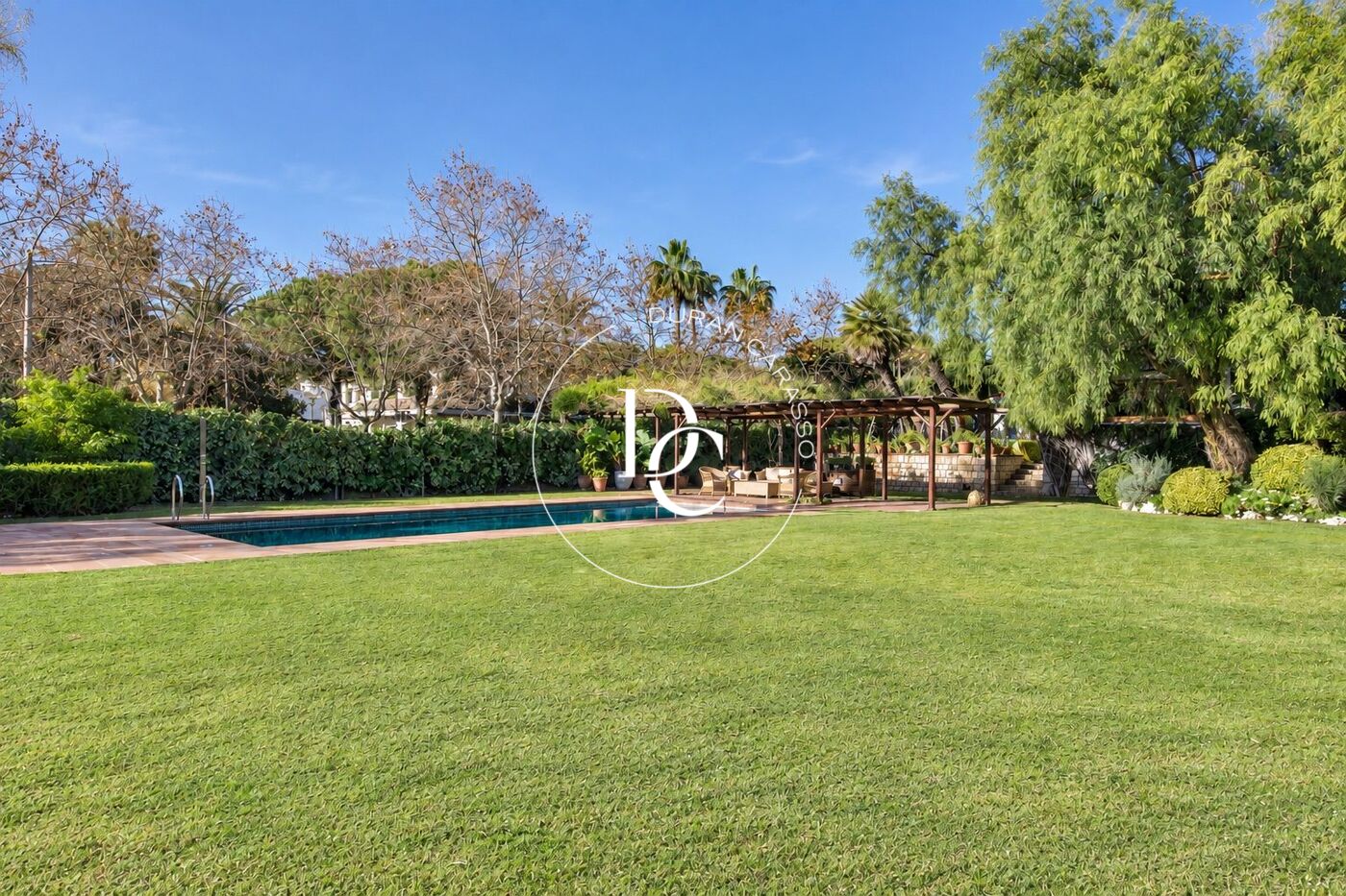Villa with garden and pool in Terramar, Sitges