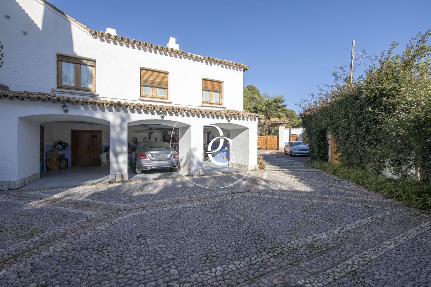 Villa with garden and pool in Terramar, Sitges