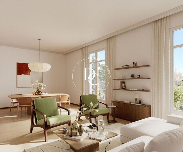 Pis de luxe de 154 m2 amb vistes i terrassa en venda a L'Antiga Esquerra de l'Eixample, Barcelona