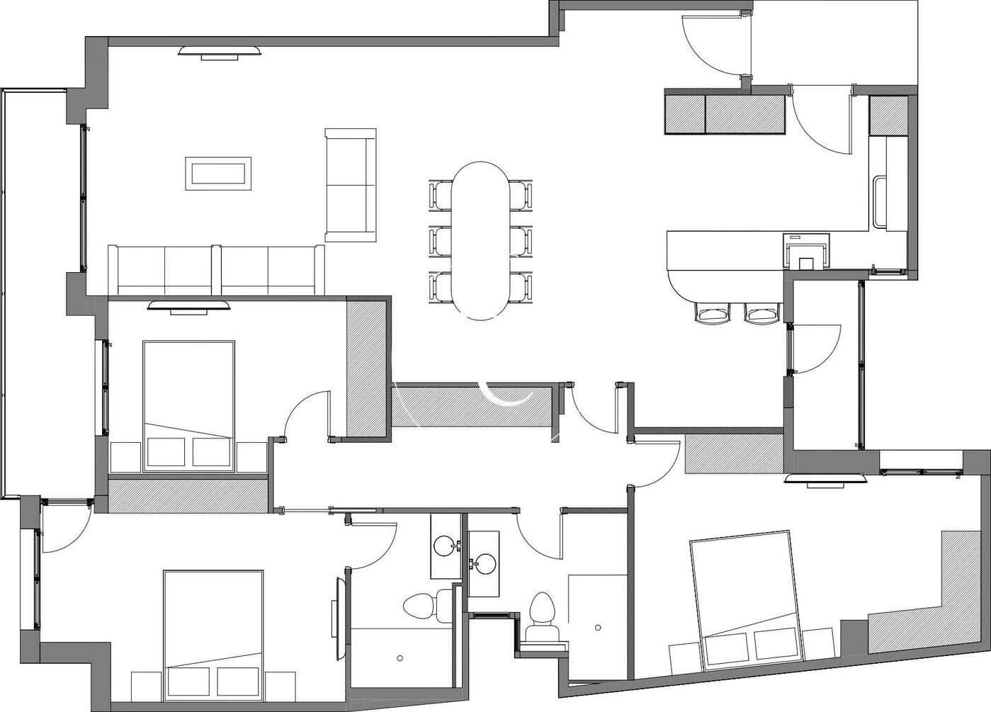 Piso en venta en calle Bruc